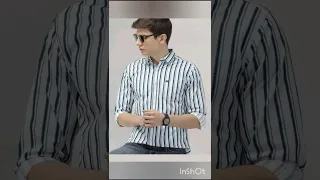 Indian Garage Co Men S Cotton Slim Fit Multi Striped Full Sleeves Cutaway Collar Casual Shirt 