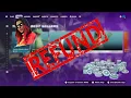 You can now REFUND old skins in FORTNITE