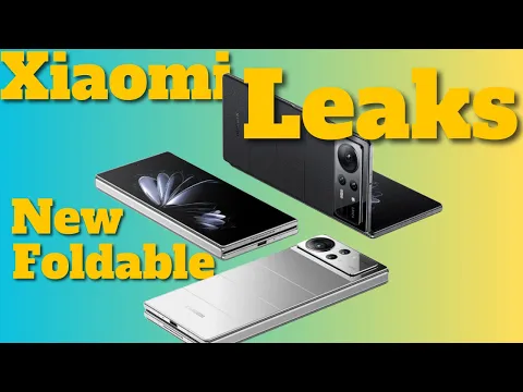 Download MP3 Xiaomi Mix Fold 4 & Mix Flip LEAKS  - Camera, World's Thinnest Foldable and Much More !!