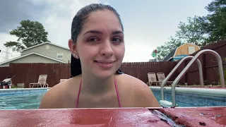 hariel ferrari vlog entrei na piscina depois de 1 m s 
