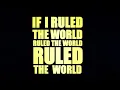 Nas - If I Ruled the World (Imagine That) (Loop)