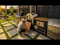 One MAN builds a MODULAR outdoor KITCHEN