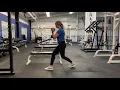 DB Goblet Tempo Split Squat Lunges