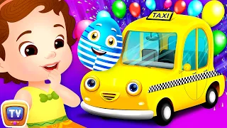 Surprise Eggs Toys – Public Transport Vehicles for Kids | Rickshaw & more | ChuChu TV #ChuChuTV100M