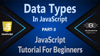03 Data Types In JavaScript JavaScript Data Types String Boolean Integer JS