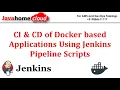 Deploying docker app using Jenkins pipeline Of Docker DevOps - Jenkins Pipeline Tutorial