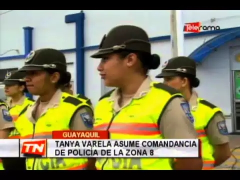 Tanya Varela asume comandancia de policía de la Zona 8