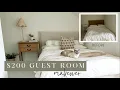 40 HEADBOARD SLIPCOVER GUEST ROOM MAKEOVER AND H M MINI HAUL EMMA COURTNEY