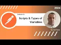 Lesson 06 API Testing Postman Scripts Types of Variables