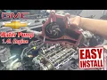 CHEVY TRAX 1 4L Bolt Guide Procedure Water Pump Installation