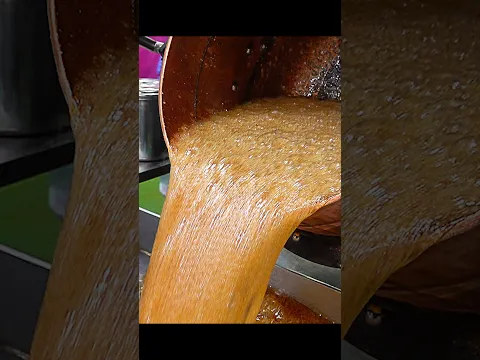 😮Amazing Korean Sugar Candy 'Dalgona' Making Process #foodfactory