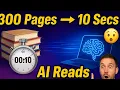 Read 300 Pages in 10 Seconds Best AI Book Summary Tool Scholarcy Review