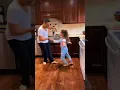 Lagu #conga !!!!! #gkdance #dance #kids #bailarina #salsa #fatheranddaughter #kitchen #morningroutine