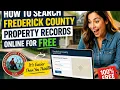 How to search Frederick County property records online for free