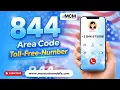844 Area Code Toll-Free-Number My Country Mobile