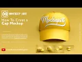 How to Create Baseball Cap Mockup different prospective Photoshop Mockup Tutorial