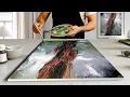 Mastering TEXTURED ABSTRACT Art ACRYLIC Canvas Painting Easy Tutorial