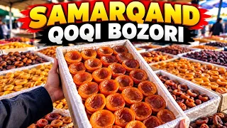 Samarqand qoqi bozor narxlari — Stenli olxo‘ri va o‘rik bargak qoqilari!