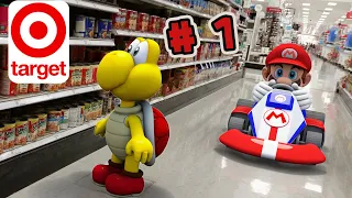 Super Mario Goes To Target Part 1 Super Mario Bros In Real Life 