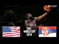 USA vs Serbia FIBA Basketball World Cup 2014 Final