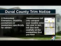 Duval County Property Appraiser urges homeowners to review TRIM notices as deadline approaches
