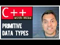 C Primitive Data Types Modern Cpp Series Ep 10
