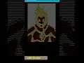 Ben 10 Heatblast ASCII Drawing in Python Turtle