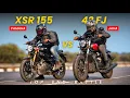 Lagu New Yamaha XSR 155 vs Jawa 42 FJ – Drag Race \u0026 Top End Battle! 🚀🔥