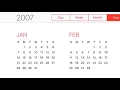 2007 Calendar