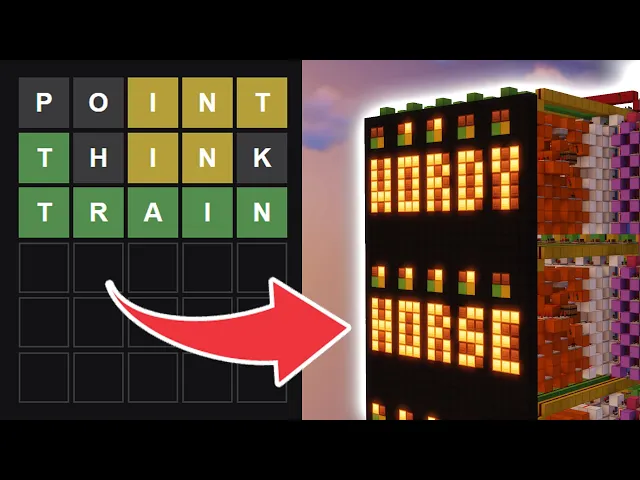 WORDLE in Minecraft!