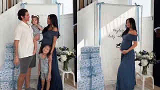 our official baby shower for baby boy & what we got