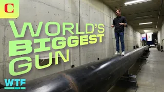 What if We Shot Satellites Into Space With a Giant Gun?