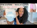SWIM DIAPERS vs REGULAR DIAPER Should I Wear A DIAPER In WATER How and Why To Use A SWIM DIAPER