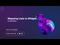 Mapping Lists to Widget FLUTTER