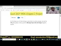 Excel 2021 MOS Chapter 2 Project Excel Chapter 2 MOS Project