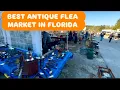 Antiquing at Mount Dora Fl Flea Market Renningers Extravaganza