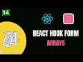 REACT HOOK FORM - ARRAYS