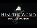Download Lagu Michael Jackson - Heal The World - Piano Karaoke Instrumental Cover with Lyrics