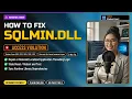 Fix sqlmin dll SQL Error