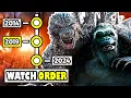 How To Watch Godzilla x Kong in The Right Order