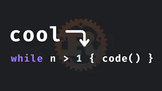 20 While loops are cool in Rust