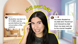 EXPOSING YOUR UNHINGED FAMILY LORE... y'all need therapy π