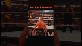ROMAN RAINGS VS BROCK RACELOR FULLY ATTACK ROMAN BROCK EDIT 
