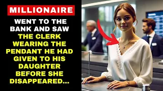 HE SAW THE CLERK WEARING THE PENDANT HE HAD GIVEN HIS DAUGHTER BEFORE SHE DISAPPEARED...