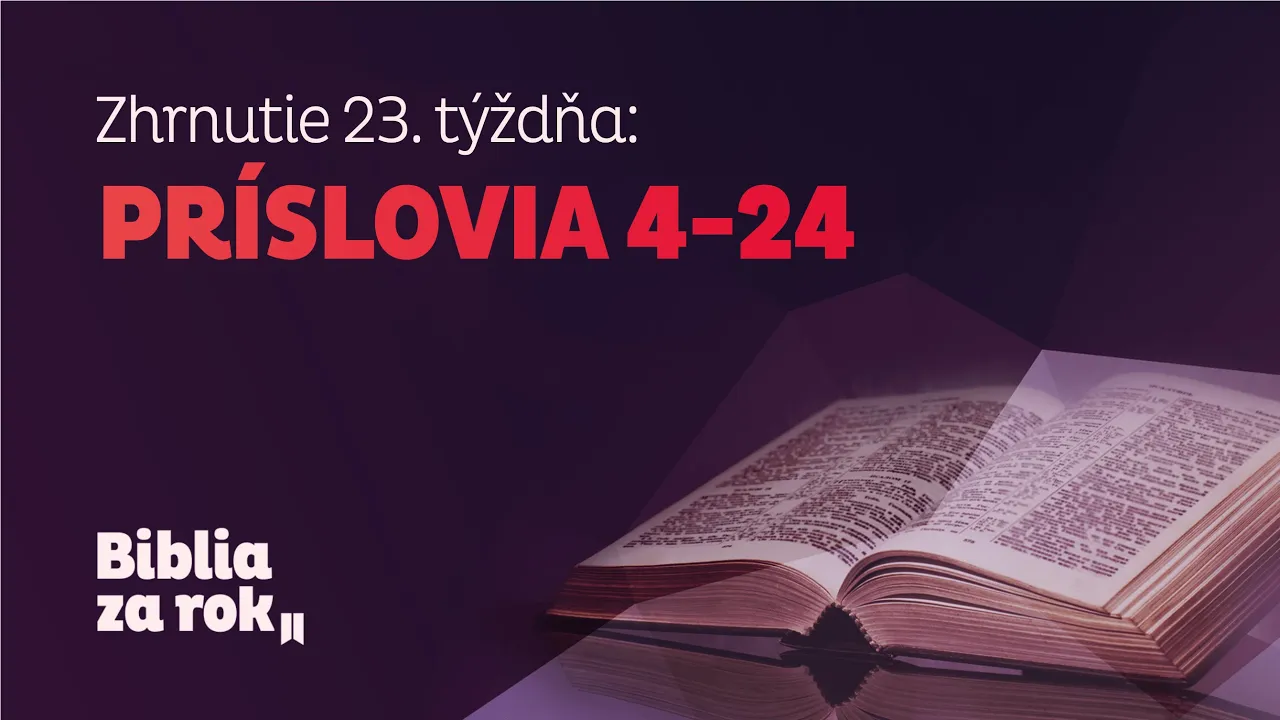Zhrnutie 23. týždňa - Biblia za rok episode artwork
