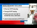Storm Lake IA declares snow emergency for Dec 6
