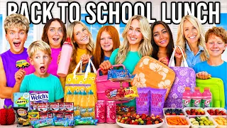 FiRST DAY OF SCHOOL LUNCH for My 8 KiDS!! 🎒🥗