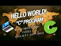 C Programming for Beginners Writing Your First Hello World Program Explained on CodeLite-Part-2
