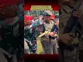 SATPOL PP MENENTENG SENJAT4 SAAT DEFILE HUT TNI #huttni80 #satpolpp #siap55