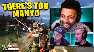 Fighting the ENTIRE LOBBY in ARC Raiders w/ Tfue & Hamlinz